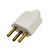 Plug Macho de 3 Pinos 10A 180º PLD1-3 Margirius - Mr. Home