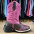 BOTA TEXANA INFANTIL FEMININA CANO ROSA E BORDADO DE MANDALA - comprar online