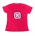 CAMISETA FEMININA TXC SLIM FIT ROSA BORDADO FRONTAL