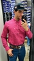 CAMISA TXC MASCULINA XADREZ MANGA LONGA VERMELHO AZUL na internet