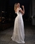{Estela} Vestido Noiva Longo Rodado Decote em Guipure Costas em Tule Poá Casamento (Branco Off) na internet