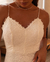 {Maiara} Vestido Noiva Longo Evasé Alça Fina em Renda Detalhes em Guipure Casamento (Branco Off) - Ana Tuori | Loja de Vestidos de Festa, Casamento Civil e Mais 