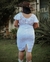 {Anna} Vestido Noiva Midi Renda Decote em Renda Chantilly Casamento Civil (cor Branco Off) na internet