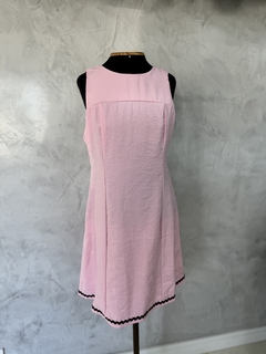 SALDO • Vestido curto viscose marant | bordado barra