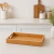 Bandeja de Bambu Retangular 33 x 22 cm - comprar online
