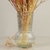 Vaso de Vidro Canelado com Folhas Natural Rosa na internet