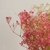 Vaso de Vidro Canelado com Folhas Natural Rosa - Tudinho para Sua Casa - Loja de Artigos Decorativos