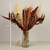 Imagem do Vaso de Vidro Canelado com Folhas Natural Terracota