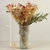 Imagem do Vaso de Vidro Moderno com Folhas Natural Terracota