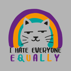 Camiseta Hate Equally