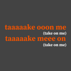 Take On Me