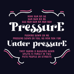 Under Pressure