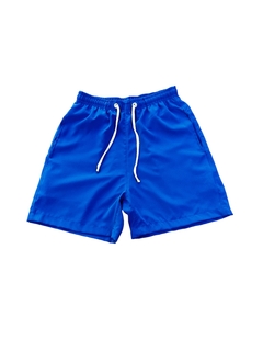 Bermuda Tactel Masculino - azul bic