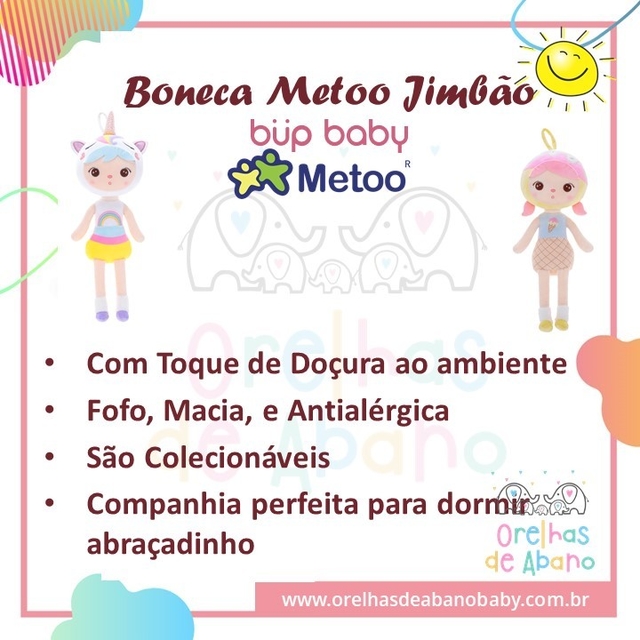 Roupa de Boneca Escolar - Metoo - Baby Center