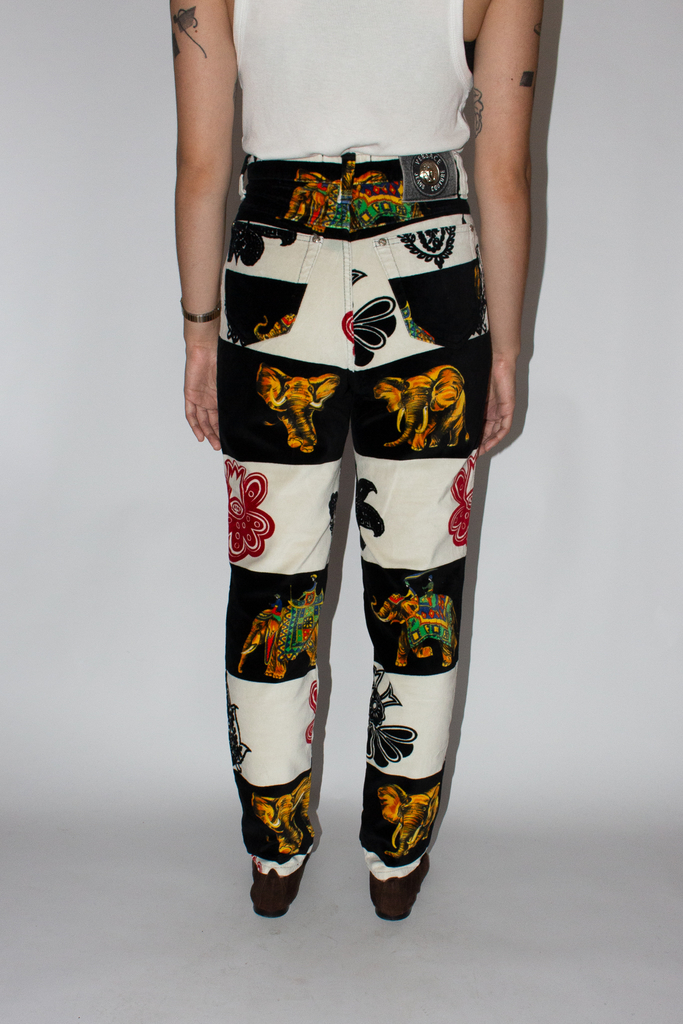 Calça jeans cheap masculina versace