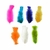 Penas Coloridas Marabu Pacote com 7 Unidades