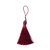 Tassel PomPom com Tulipa 90mm - Bordô