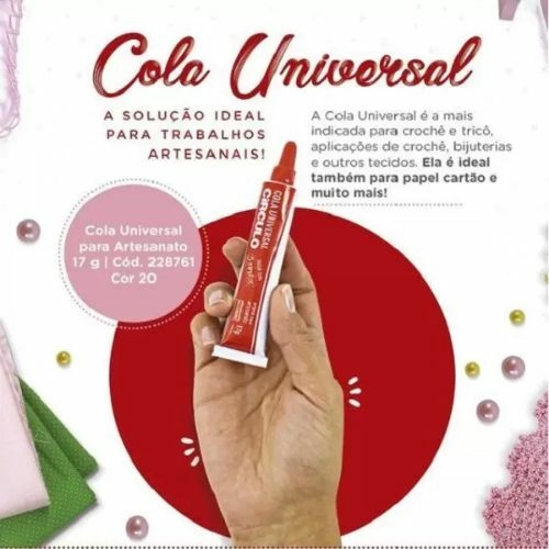 Cola Universal Para Artesanato 17g Círculo