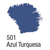 Tinta Acrílica Fosca Acrilex 501 Azul Turquesa 60ml Darlene Artesanatos