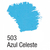 Tinta Acrílica Acrilex 503 Fosca - Azul Celeste