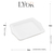 Centro de Mesa Ceramico Dots Branco - 16x13x2cm - comprar online