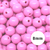Bola Plástica Leitosa Passante 8mm Rosa Bebê 20 Gramas - comprar online
