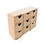 Mdf Organizador P 9 Gavetas 29X18,5X29cm - comprar online