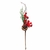 Galho Pick Berry com Pinha Vermelho 36cm - comprar online
