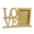 Mdf Porta Retrato 10x15cm Love com Base N1