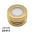Tampa Difusor Luxo Listrada 28/410 Com Furo - Dourada - comprar online