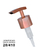 Válvula Torneira Luxo Quadrada 28/410 - Rosé - comprar online
