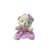 Urso Mini De Pelúcia Com Vestido Rosa - 9cm - comprar online