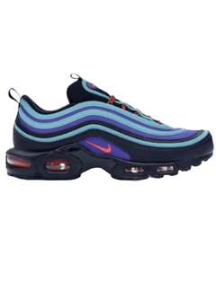 Air Max 97 PLUS • Roxo/Azul/Vermelho