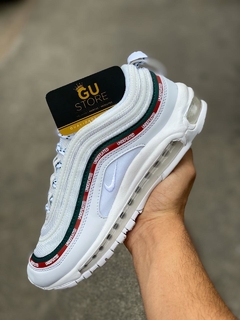 Air Max 97 • Branco/Vermelho/Verde - comprar online