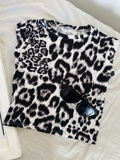 Top piel de durazno Leopard - Mi Loca Showroom