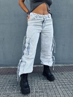 Wide cargo REGGIE JEANS - Looke.ame