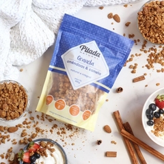 Granola - Amêndoas & Canela - 45% Amêndoas! 400g