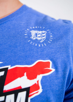 REMERA PREMIUM MAYHEM Freedom Racing Eagle T-Shirt: Light Heather Royal - MMEDD