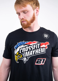 REMERA PREMIUM MAYHEM Freedom Racing Eagle T-Shirt: Black - comprar online