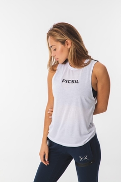 Musculosa Tank Picsil Core – Blanca Mujer en internet