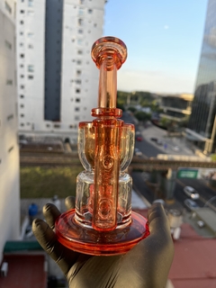 Imagen de FatBoy Glass Torus Hourglass Full Size Red Pomegranate