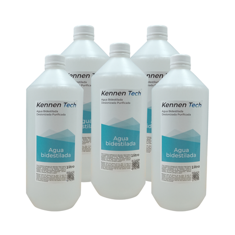 Agua Pura Bidestilada Desionizada Kennen Para cabezales Inkjet 5 L