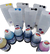 Cartuchos Recargables P/ Plotter Hp T610 T790 + 1500 ml de Tinta Ocp en internet