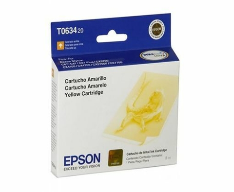 Cartucho original para Epson T0634 Amarillo vencido