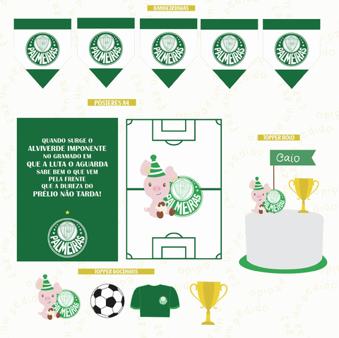 KIT DIGITAL FUTEBOL PALMEIRAS GRÁTIS - Arte Digital Grátis