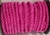 COD 4179 - Cordão de São Francisco 6mm Rosa Pink - 1 Metro