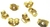 COD 1329 - Tarracha Dourada - 5 pares