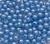 COD 6476 - Pérola de Abs 6mm Azul Céu Claro - 10 gramas