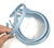 COD 7159 - Tiara Encapada de Tecido 10mm Azul Bebê - Unidade