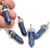 COD 4168 - Pingente de Pedra Natural Lápis Lazuli - Unidade
